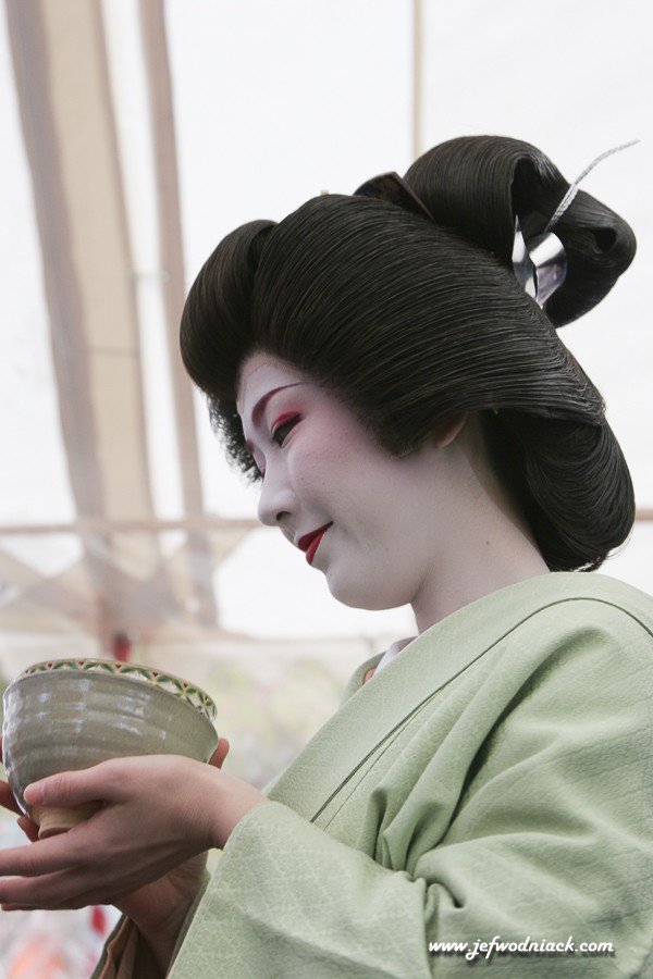 Maïko au Temple Kitano