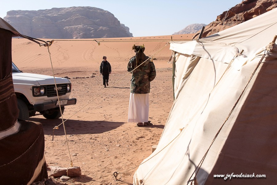 Le campement du Wadi Rum