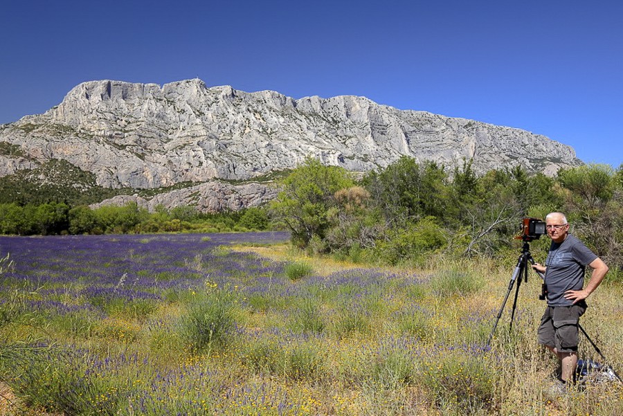A la Sainte Victoire (Crédit photo Didier Roussel)