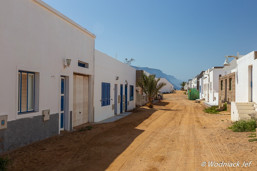 Une rue sur l'île de Graciosa