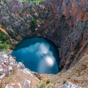 Lac rouge en Croatie